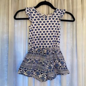 Nanette kids 4T Romper New Without Tags